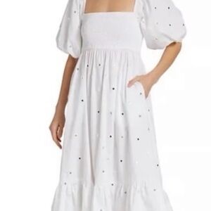 Rhode Eloise Cotton White Dress